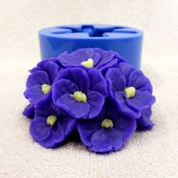 Violets - silicone mold