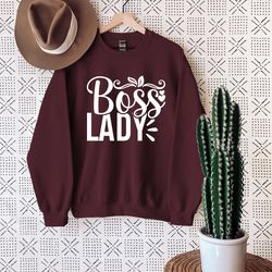 boss lady sweatshirt, boss lady shirt, boss lady mom, boss women t-shirt