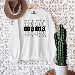 mama shirt, mom sweatshirt, mothers sweat, mother's day sweatshirt, mama tee, mommy crewneck
