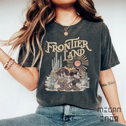 vintage disney frontierland shirt, cowboy mickey & minnie shirt, western disney shirt, disneyland shirt, disneyworld shi