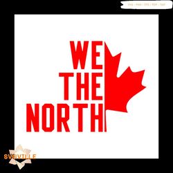 We the north svg