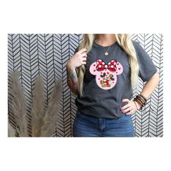 mickey & minnie shirt, mickey minnie love shirt, mickey minnie couple disney shirt, disney family trip, mickey love shir