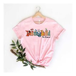 disneyland the original t-shirt, mickey and friends shirt, disney trip family shirt, vintage disneyland shirt,disneywor