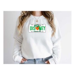 florida sweatshirt, sunshine state plate shirt, disney vacation shirt, disney family shirt, sunshine shirt women, disney