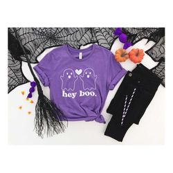 halloween ghost shirt, halloween boo shirt, hey boo shirt, cute halloween shirt, toddler halloween gift, kids halloween
