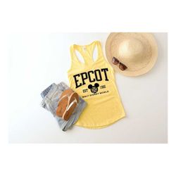 epcot tank top,epcot shirt, world traveler shirt, epcot since 1982, disney trip shirt, vintage disney shirt, disney fami