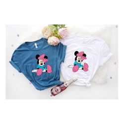 disney minnie mouse bella canvas shirt, disney girls shirt, disney aesthetic shirt, disneyworld shirt, disney womens shi