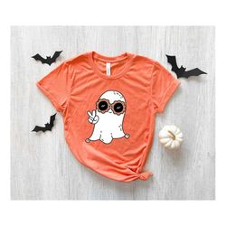 halloween shirt, halloween ghost shirt, pumpkin shirt, halloween shirt, halloween party shirt, funny halloween cute ghos