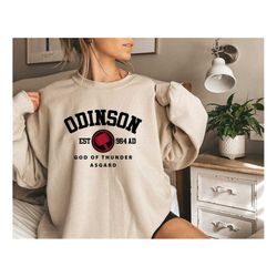 thor odinson sweatshirt, god of thunder shirt, thor gifts, marvels shirt, avengers assemble,superhero sweater,thor shirt