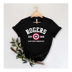 avengers tshirt, rogers est 1918 shirt, rogers shirt, captain shirt, ste rogers shirt, superhero shirt, barnes tee, roge