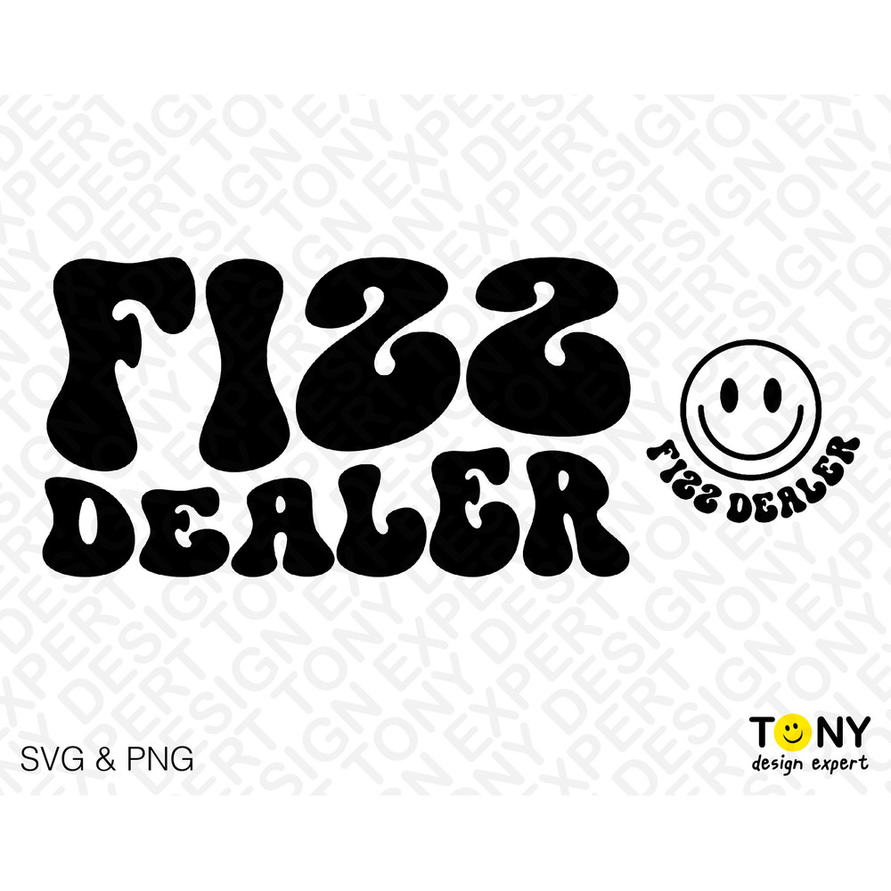 2 Bundle, Fizz Dealer Svg Png, Front Back Pocket Included, Trendy Groovy Wavy Stacked Digital Download Sublimation PNG & SVG File For Cricut - 2.jpg