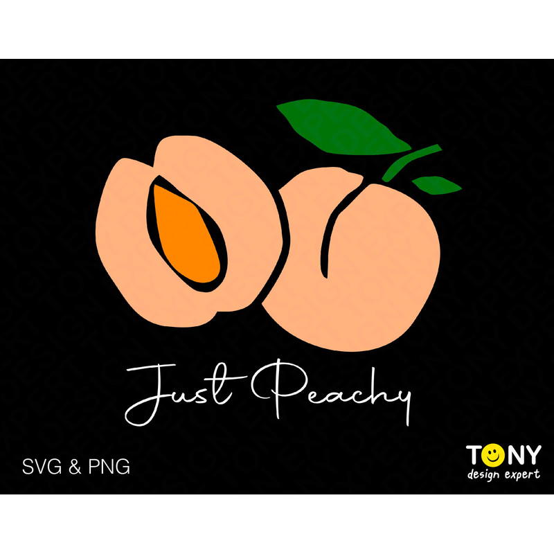2 Bundle, Just Peachy Svg Png, Peach Svg, Peach Png, Summer Fruit Png, Sassy Quotes And Saying Digital Download Sublimation Png & Svg Cricut - 1.jpg