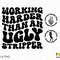 3 Bundles, Working Harder than An Ugly Stripper Svg Png, Trendy Retro Groovy Wavy Front Back Digital Download Sublimation PNG & SVG Cricut - 2.jpg