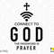 Connect To God The Password is Prayer Svg, Power In Prayer, Christian Bible Quote Digital Download PNG Sublimation DTG & SVG Cricut Cut File - 2.jpg