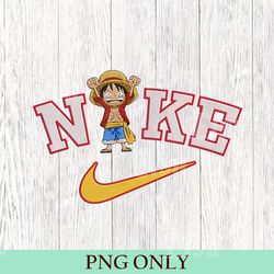 cute nike luffy 2023 png, just do it later png, nike sport one piece png, sneacker nike luffy png, one piece nike png