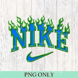 retro nike power fire digital, just do it later png, nike sport fire png, sneacker nike fire png, power fire nike png