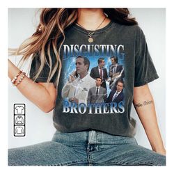 disgusting brothers movie shirt, succession waystar royco, connor roy, tom and greg, cousin greg unisex gift bootleg mo2
