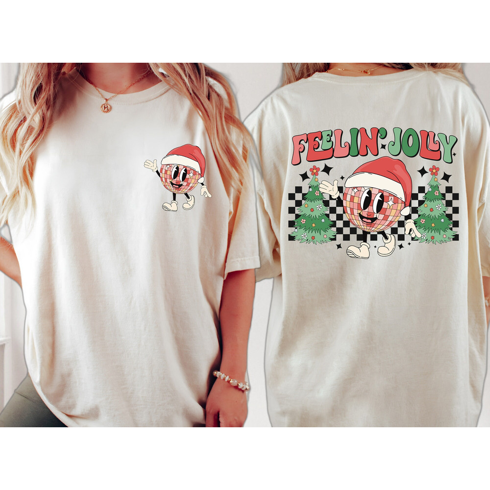 Feelin’ Jolly png, Christmas png, Retro Holidays png, Christmas sublimations, Retro Christmas png, Love Christmas Png, Retro Christmas tree - 5.jpg