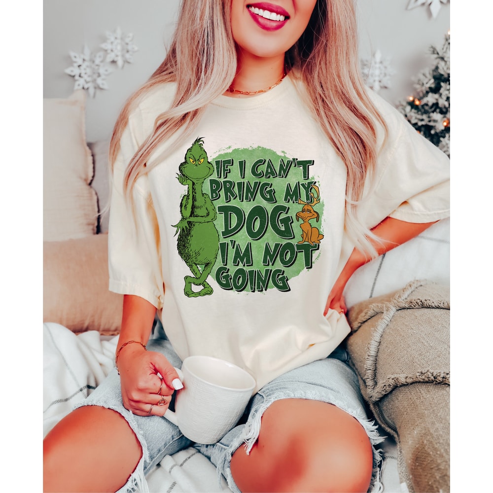 If I Can't Bring My Dog I'm Not going PNG, Christmas png, Christmas Shirt Sublimation Design, Retro Christmas png, Merry Christmas png, png - 1.jpg