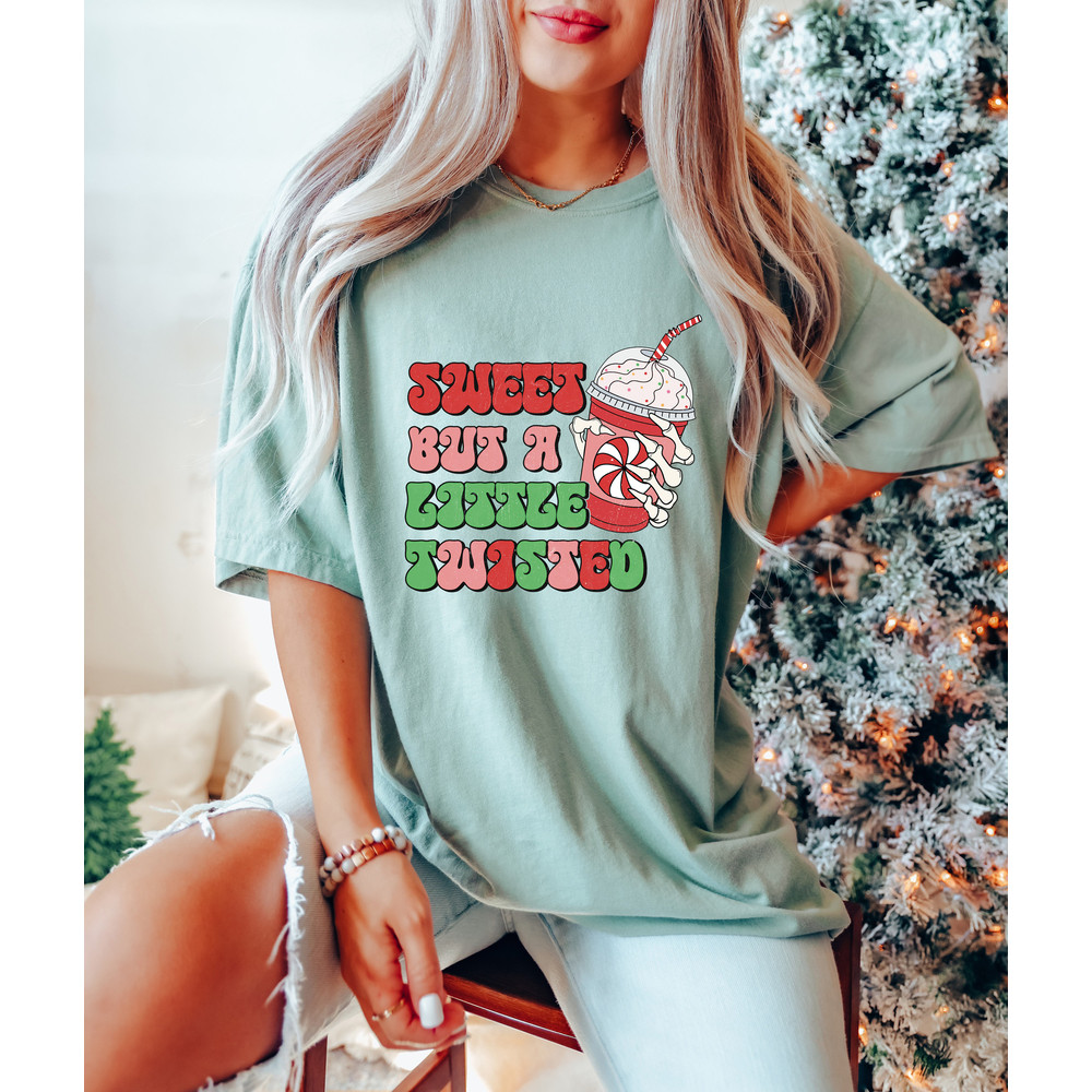 Retro Christmas PNG, Christmas sublimation design, Sweet But a Little Twisted Png, Funny Christmas Png, Trendy Christmas png, Quotes Png - 2.jpg