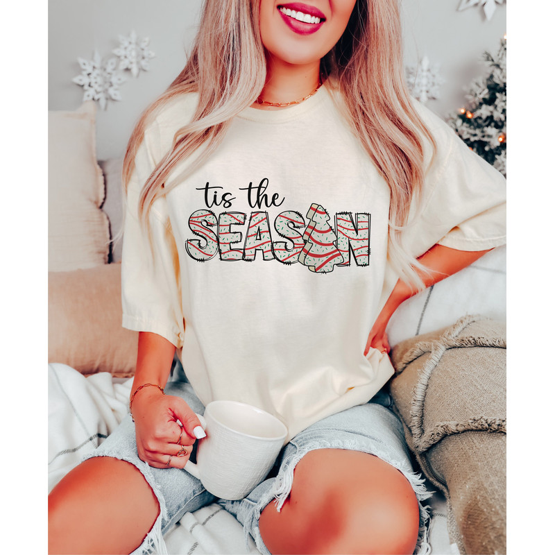 Retro Christmas Png, Merry Christmas png, Sublimation Design Downloads, Tis the season Png, Christmas Tree Cakes Png, Doodle Alpha Png - 4.jpg