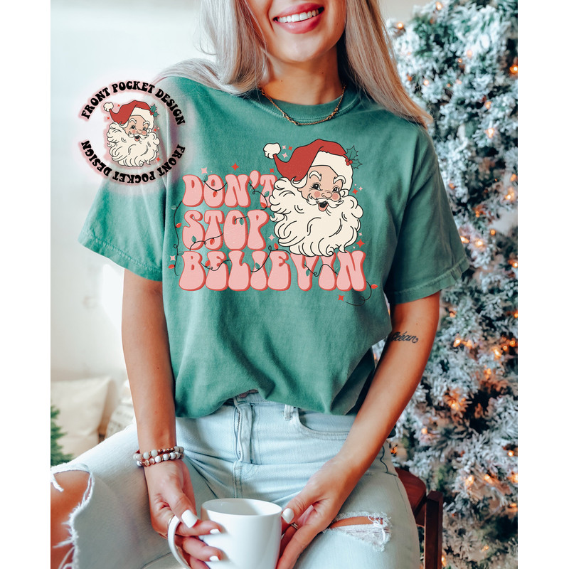 Retro Christmas png, Retro Santa, Dont Stop Believin Png, Groovy Santa png, Christmas PNG,Groovy Christmas Png, Cute Christmas png, Vintage - 3.jpg