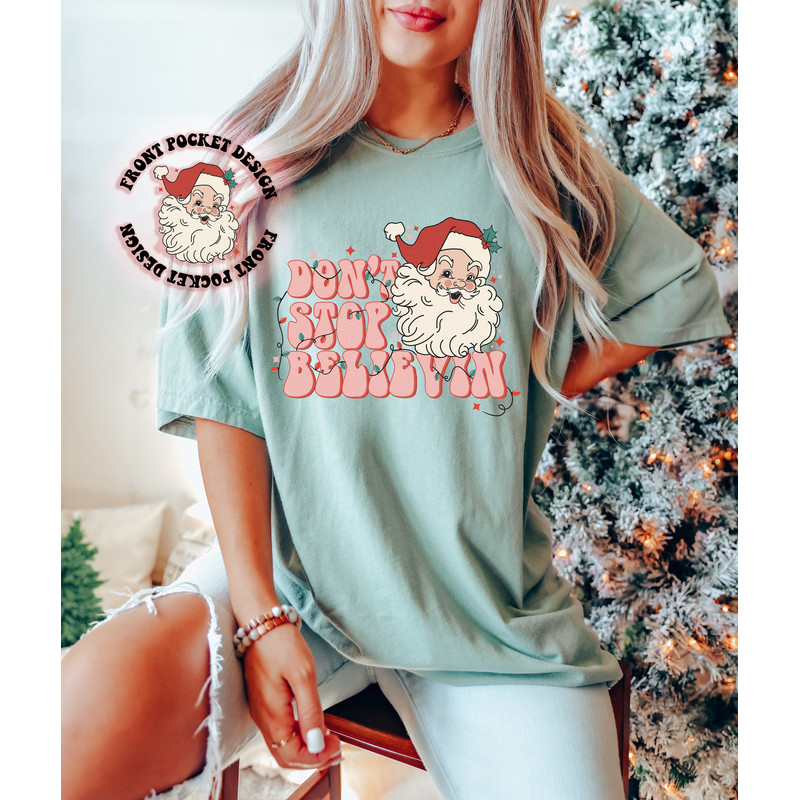 Retro Christmas png, Retro Santa, Dont Stop Believin Png, Groovy Santa png, Christmas PNG,Groovy Christmas Png, Cute Christmas png, Vintage - 4.jpg