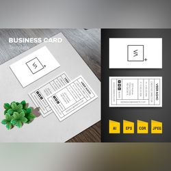 modern business card design template 65