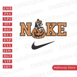 disney dalmatian pumpkin nike embroidery design