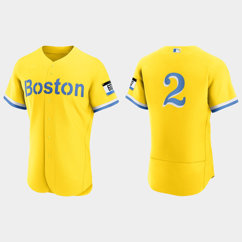 Justin Turner Boston Red Sox City Connect Authentic Jersey - Gold Light Blue.jpg