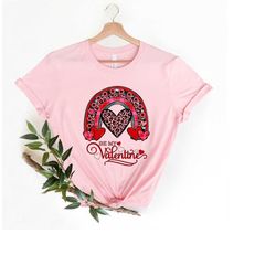 rainbow valentines day shirt, be my valentine shirt, happy valentin's day shirt, valentines days gift shirt cute gift f