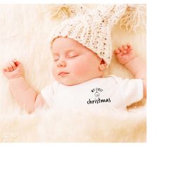 My First Christmas SVG, Baby First Christmas SVG, My 1st Christmas SVG, Christmas Baby Svg, Toddler Christmas Svg, Png D