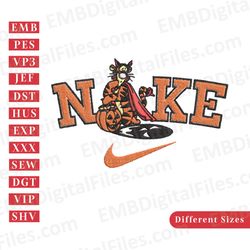halloween vampire tigger winnie nike embroidery design