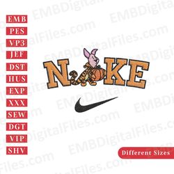 halloween winnie the pooh characters nike embroidery design