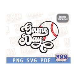 baseball game day sports svg team shirt file school sports studio3 vinyl digital cut file for cricut silhouette
