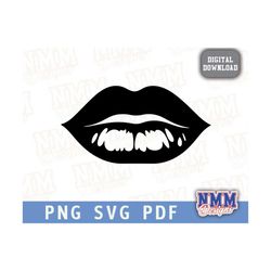 lips svg, red lips svg, kiss svg, american lips svg, kiss design, cricut and silhouette