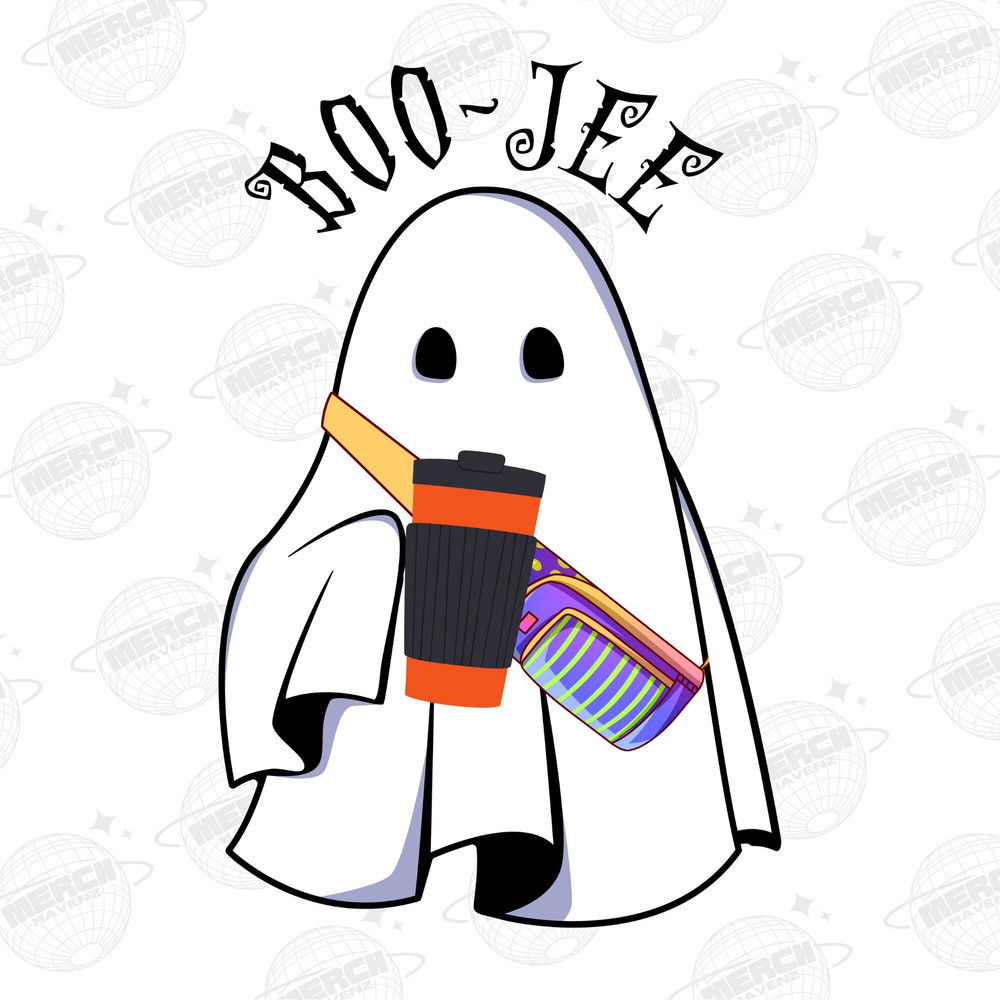 Boo-Jee Stanley Inspired Ghost PNG Sublimation Design Download DTF Print, Halloween Png, Spooky Vibes, Halloween Vibes, Spooky Bitch Png - 1.jpg