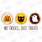 Halloween Cookies png, Retro Halloween sublimation design, No Tricks Just Treats, 90s halloween png, trendy Halloween graphic for shirts - 1.jpg
