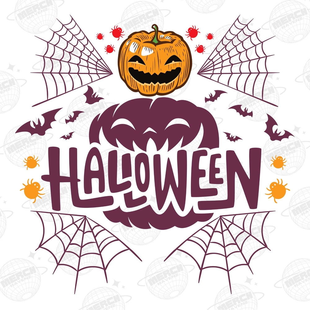 Halloween Png, Ghost Png, Spooky Png, Spider Web Png, Boo Png, Pumpkin Png, Bat Png, Sublimation Designs Downloads - 1.jpg