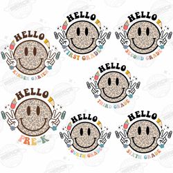 hello school png bundle, pre school png, back to school bund