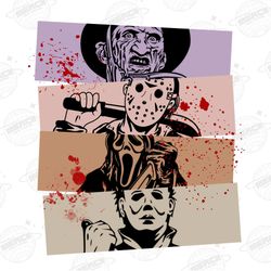 Horror movie Halloween PNG, Spooky Shirt Design PNG, Hallowe