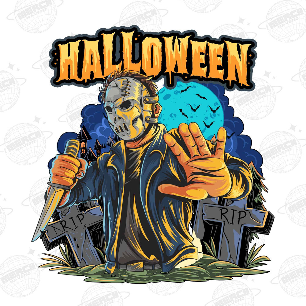 Michael Myers Halloween PNG File, Halloween Movie Png, Vintage Halloween Png, Horror Character Png, Horror Png, Instant Download - 1.jpg