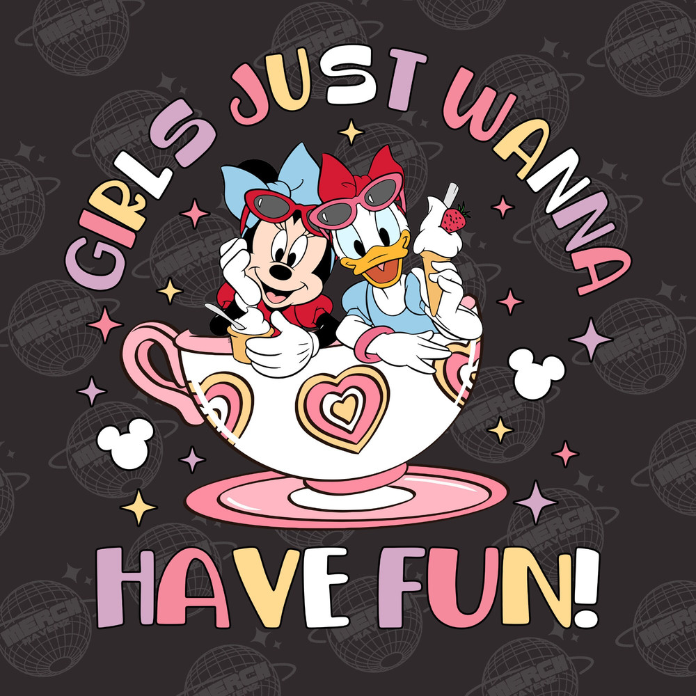 Minnie Daisy Summer PNG, Girls Just Wanna Have Sun Png, Besties Png, Disneyworld Png, Disneyland Summer Png - 1.jpg