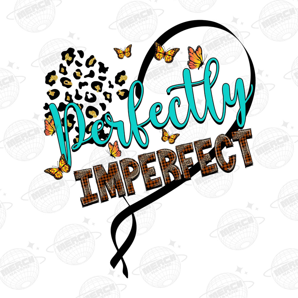 Perfectly Imperfect Png, Inspirational Phrase Png, Leopard Cheetah Print,Motivational Shirt Png, Perfectly Imperfect Design Png, Digital Png - 1.jpg
