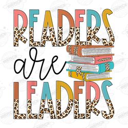 readers are leaders leopard png print file for sublimation o