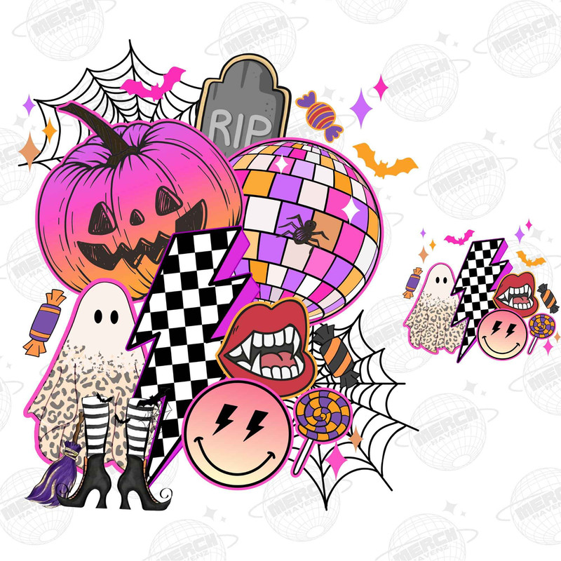 Retro Halloween Witch PNG, Witch Vibes PNG, Halloween Png Shirt Design, Groovy Halloween, Angry Pumpkin Halloween Png Sublimation Download - 1.jpg