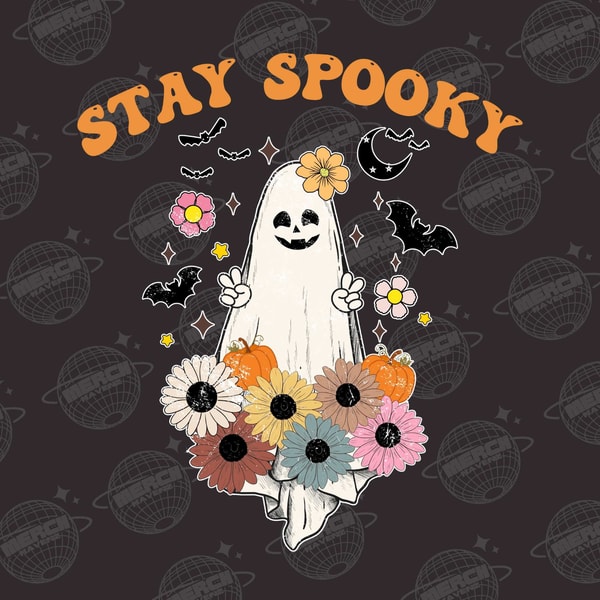 Stay Spooky Png, Funny Halloween Ghosts Sublimation Design, Halloween Ghost Png Sublimation, Instant Download - 1.jpg