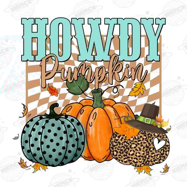 Western Halloween Howdy Pumpkin Png Western Retro Png Western Png Fall Png Pumpkin Png Sublimation Png Design Png - 1.jpg