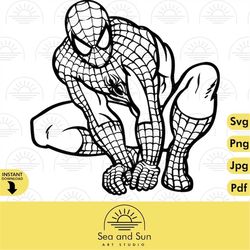 Spiderman  4 Vector Svg, Peter P Disneyland Ears Svg, Png The Spiderman Clip art Files For Cricut jpg clipart ears,  Ins