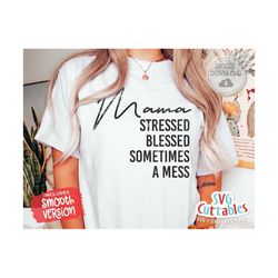 mama svg - mom svg -  cut file - svg - dxf - eps - png -  mama png - mothers day svg - mama png - silhouette - cricut -